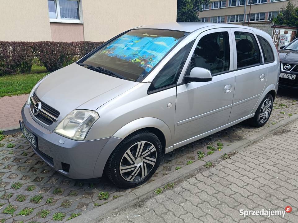 Opel Meriva tani ekonomiczny minivan bez rdzy Rok produkcji 2005 Warszawa
