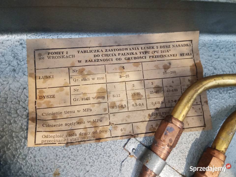 Komplet palników pomet2 nieużywany Spawarki i lutownice Stargard sprzedam