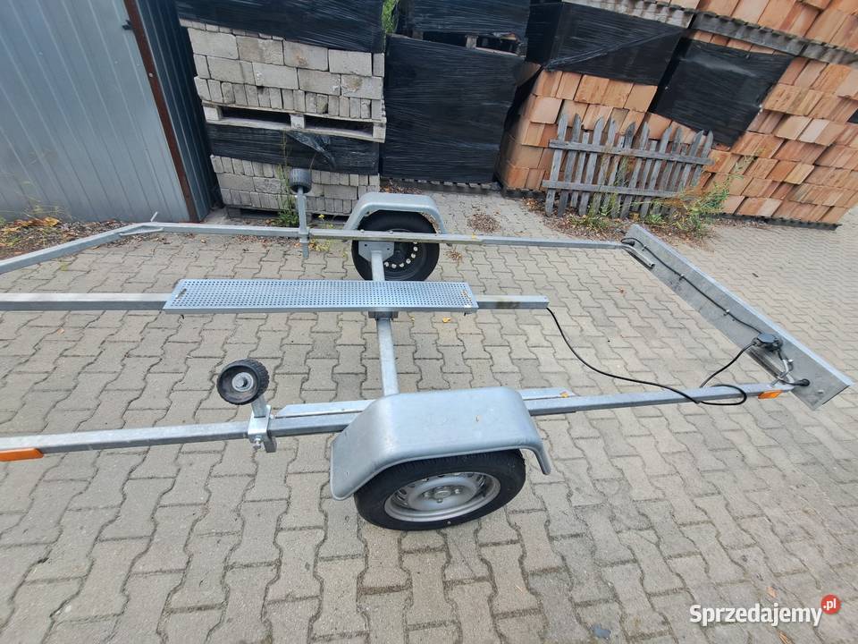 Sprzedam przyczepę podłodziową niewiadów p415 mazowieckie Otwock