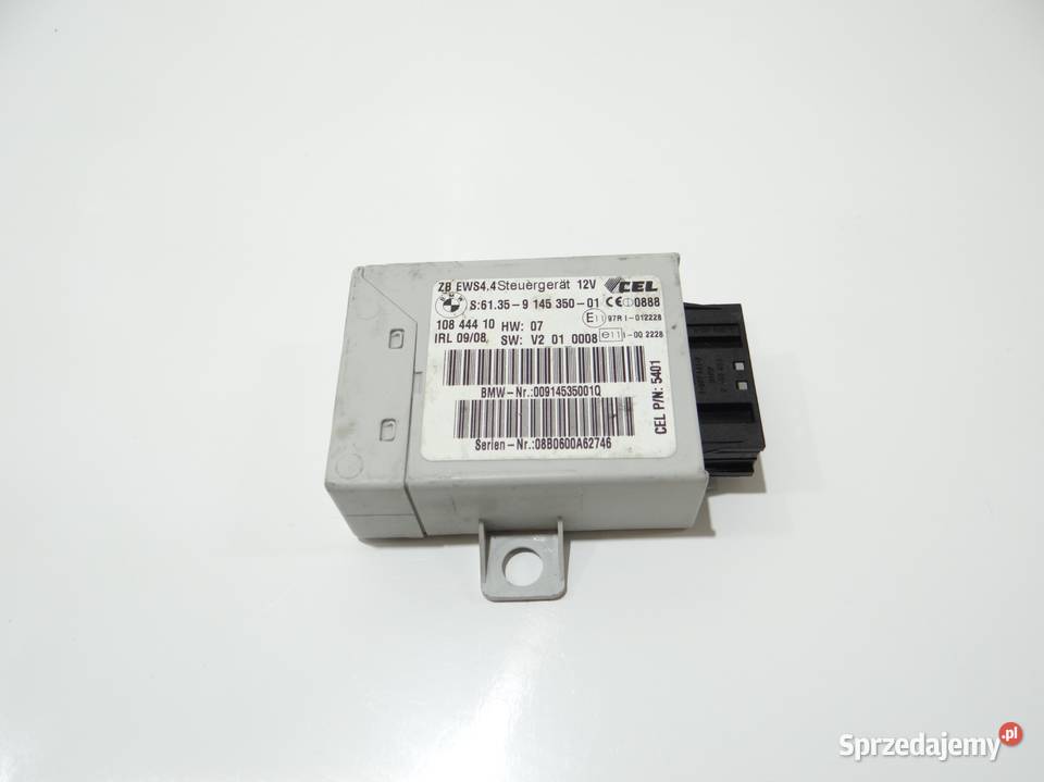 BMW E83 LIFT MODUŁ STEROWNIK EWS 9145350 Pozostałe Strzyżewice