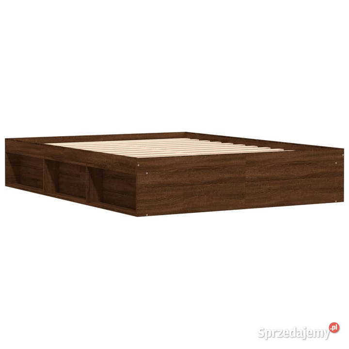 Rama łóżka brązowy dąb 140x200 WM3203865 Warszawa sprzedam