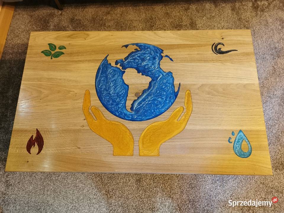 Stolik Kawowy Żywioły Ziemi natura Witkowo