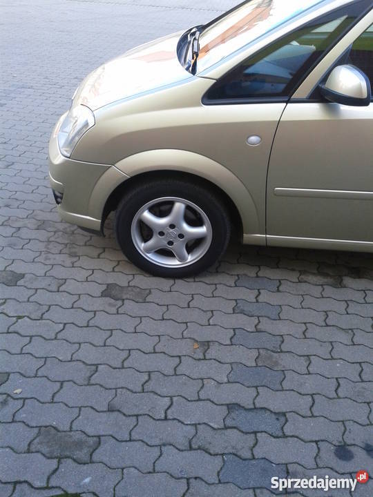 do sprzedania piekny Opel meriva kolor zloty manualna kujawsko-pomorskie Grudziądz sprzedam