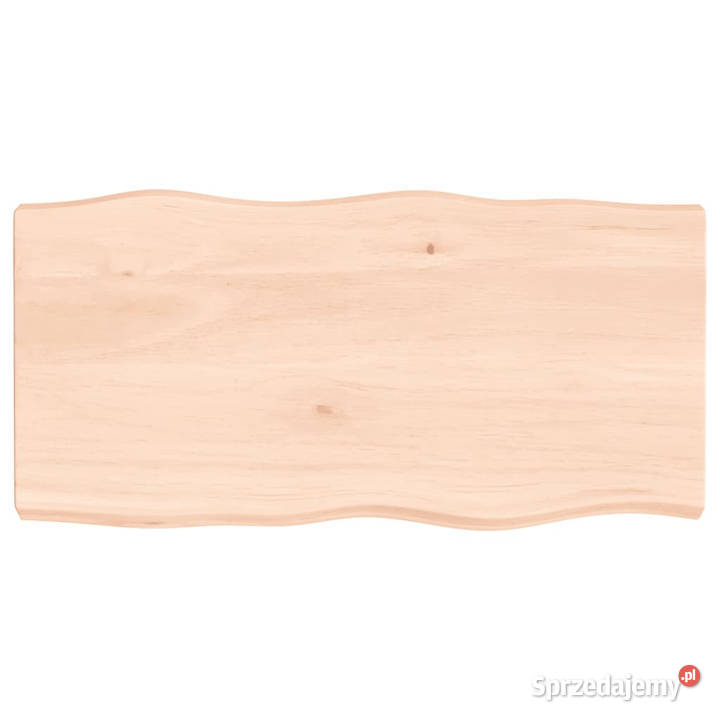 Blat stołu 80x40x26 surowy lity dąb naturalną Warszawa sprzedam