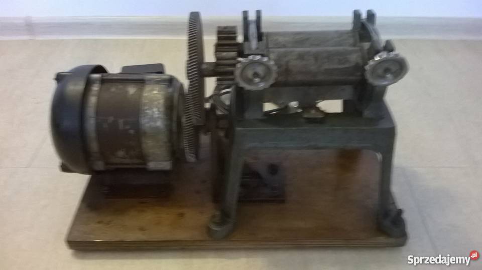 Walcarka jubilerska elektryczna Wrocław