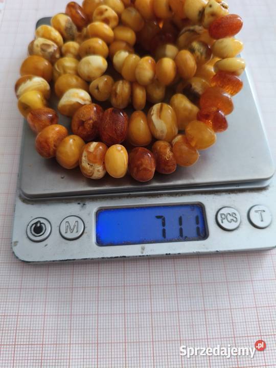 Naszyjnik Bursztyn Vintage Białystok