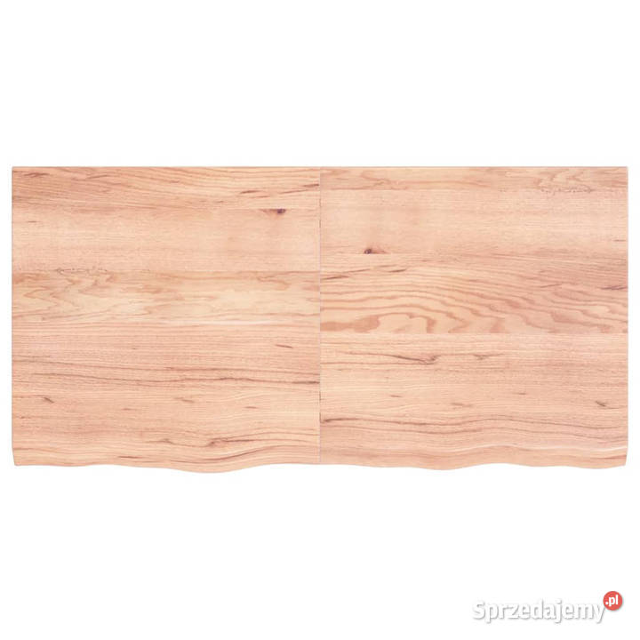 Półka brązowa 120x60x24 lakierowane lite drewno Warszawa sprzedam