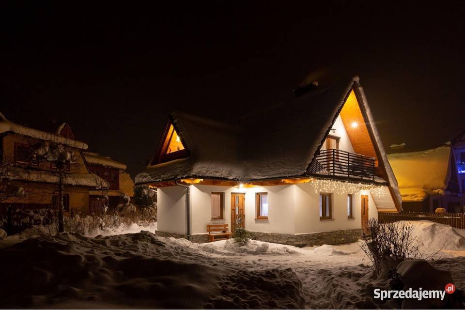 Domek 26 osób Zakopane wyciąg Harenda Narty mieszkalny