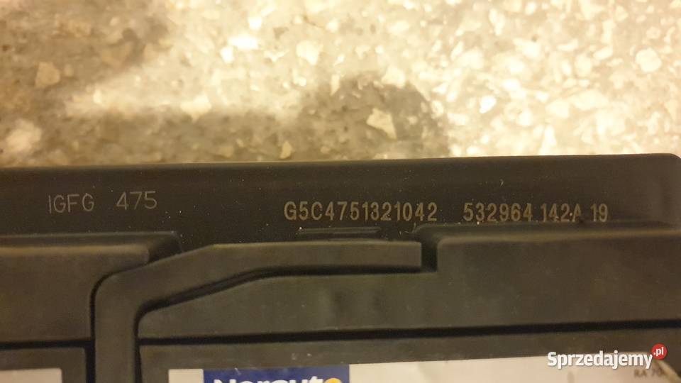 Akumulator 12v 45Ah w b stanie wymiary 19x175x21 osobowe Radom