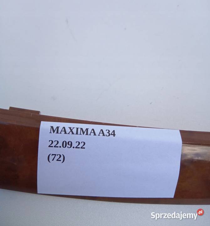 LISTWA OSŁONA BOCZKA DRZWI NISSAN MAXIMA A34 VI Karoseria Nowy Tomyśl