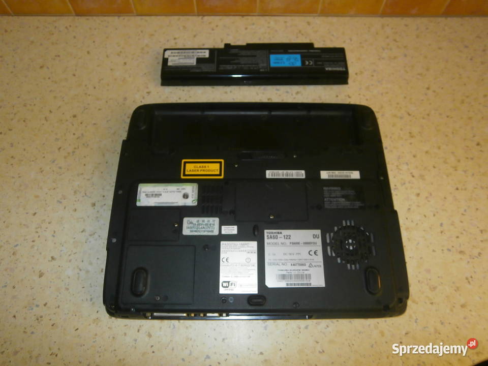 Laptop TOSHIBA SATELITE SA 60 122 do naprawy