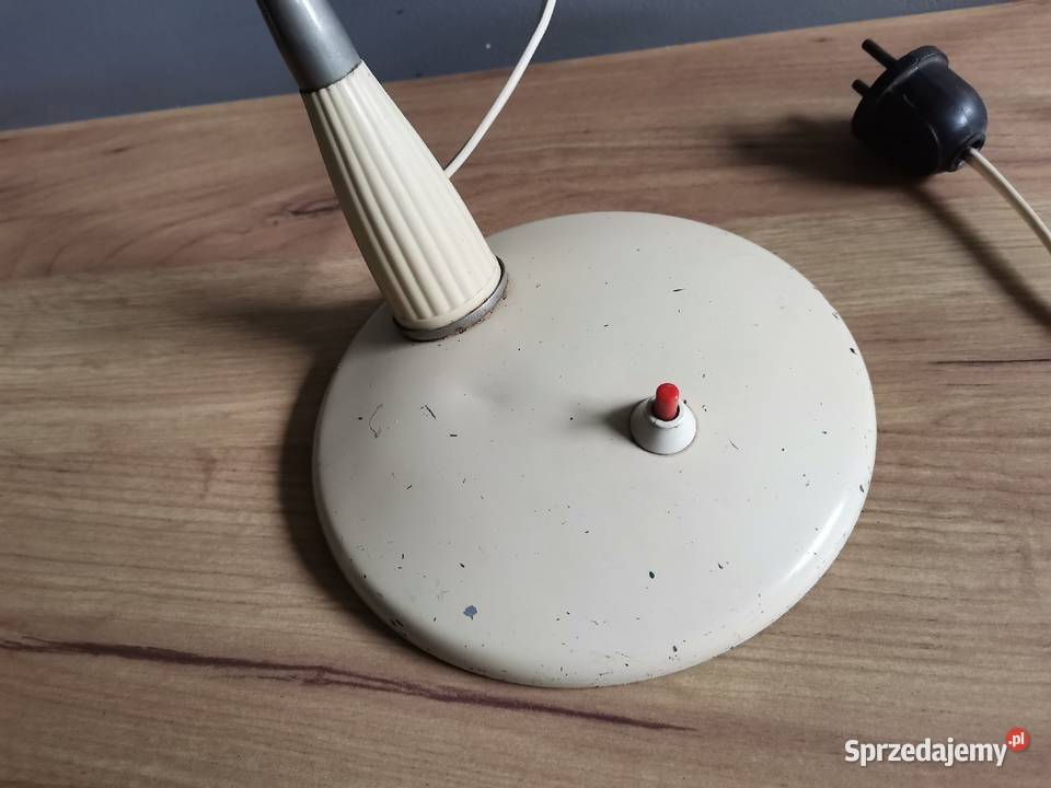 Stara lampa lampka biurkowa typ 1118 Apolinary Katowice