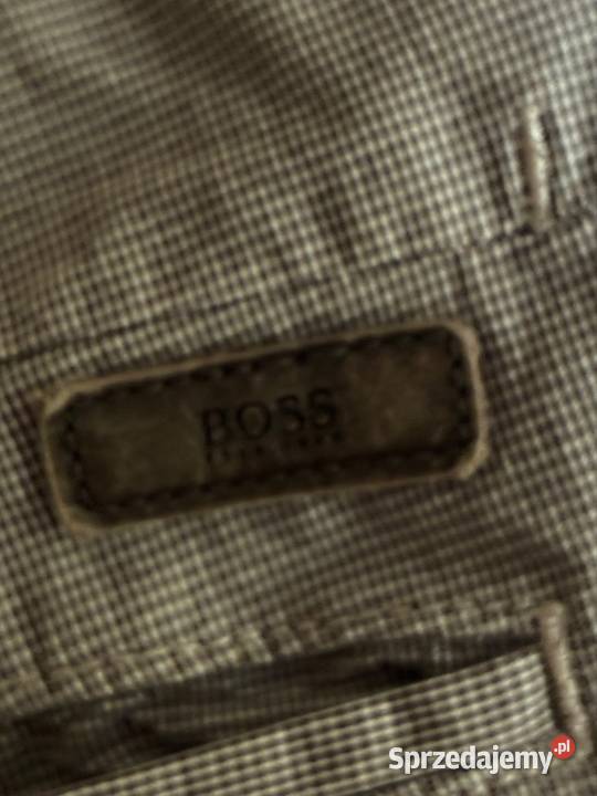 Spodnie męskie HUGO boss Chino szare Puławy