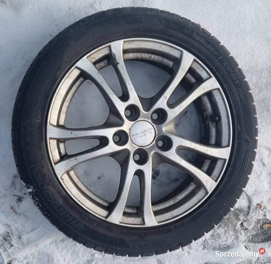 Felgi Anzio Turn Polar opony zimowe 65 x 16 et Samochodowe Sosnowiec