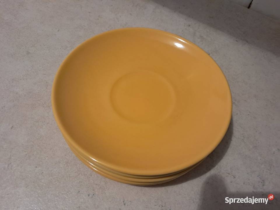 Talerzyki spodeczki pod filiżanki 5 sprzedam Kraków