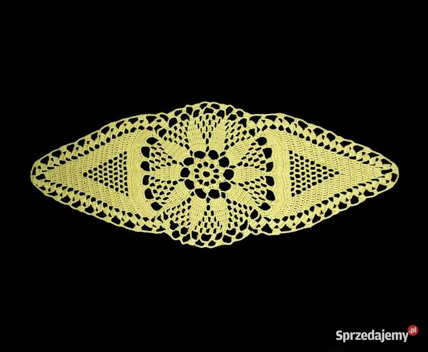 Serwetka szydełkowa 15x39 NA ZAMÓWIENIE S173 inny kolor opolskie Kluczbork