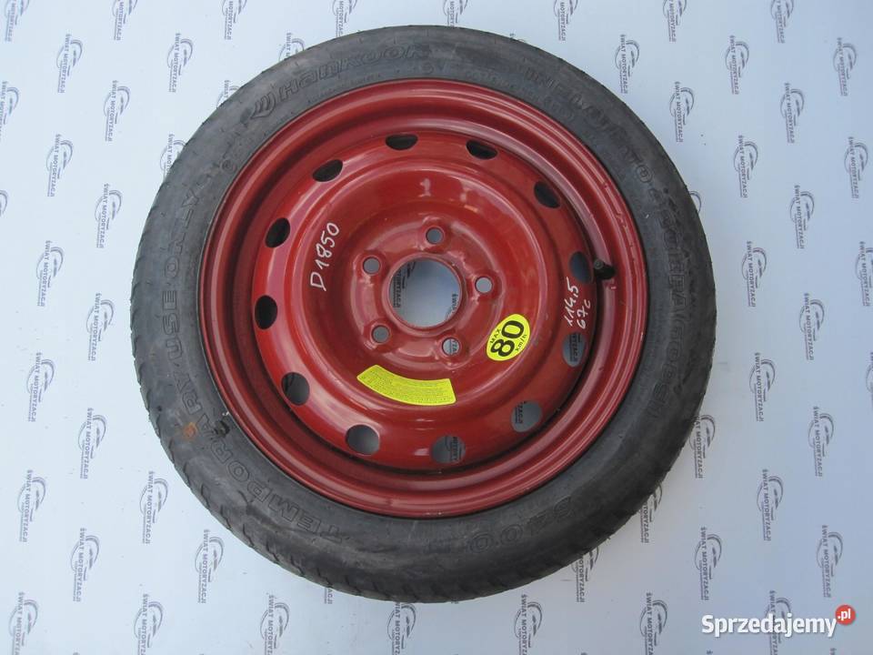 ELANTRA VI VII I30 koło dojazdowe 1258015 95M sprzedam