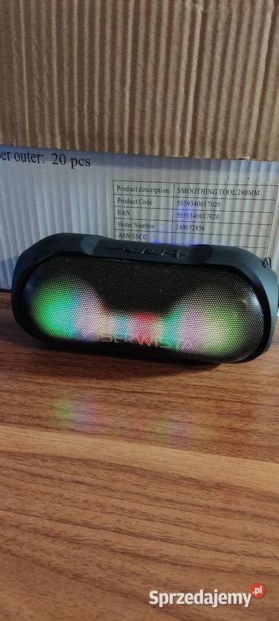 Głośnik bluetooth podświetlany