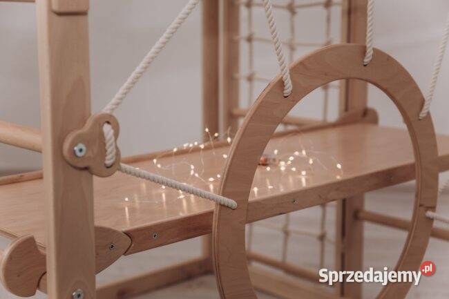 zjeżdżalnia dwustronna Skandiko drewno małopolskie sprzedam