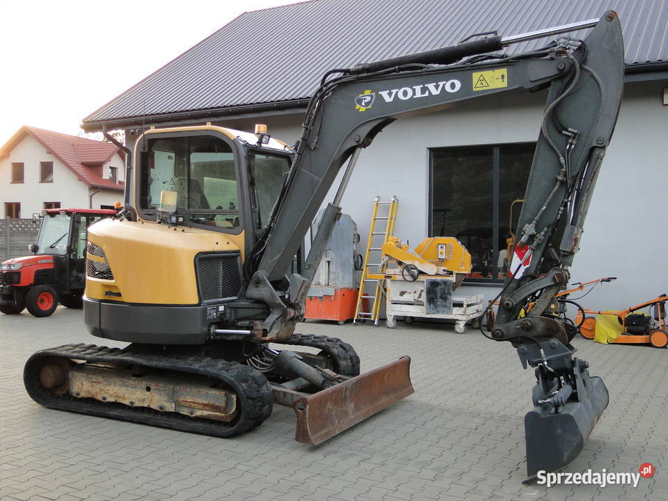 Minikoparka Koparka gąsienicowa VOLVO ECR 58 D 6 Łętownia