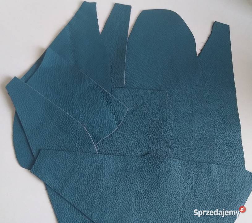 Skóra 230 g Licowa Włoska średnie i małe kawałki Rękodzieło Gdańsk