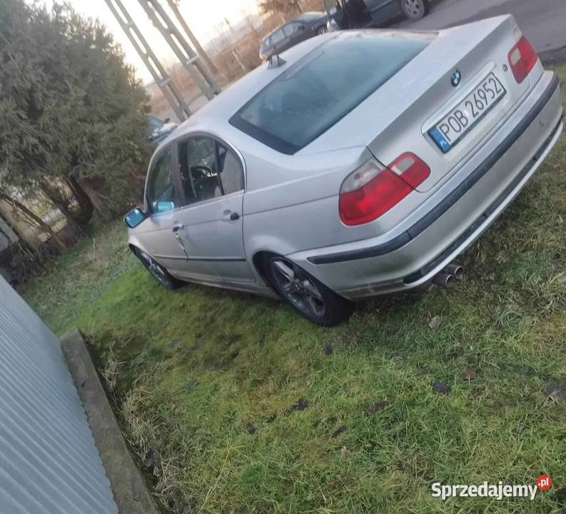 Sprzedam BMW E46 25 Benzynagaz benzyna+LPG Golub-Dobrzyń