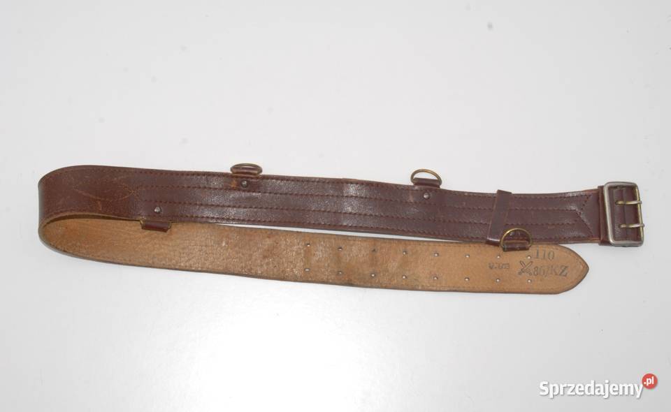 Stary pas oficerski Czechosłowacja sygnowany śląskie