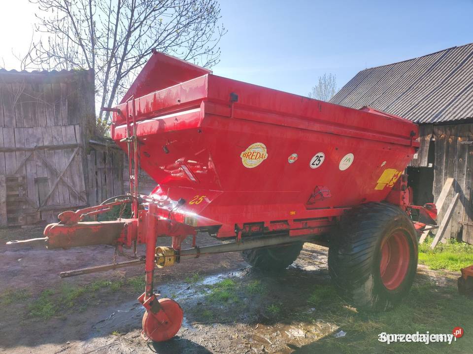 Rozrzutnik do wapna Bredal 8 ton Chełm
