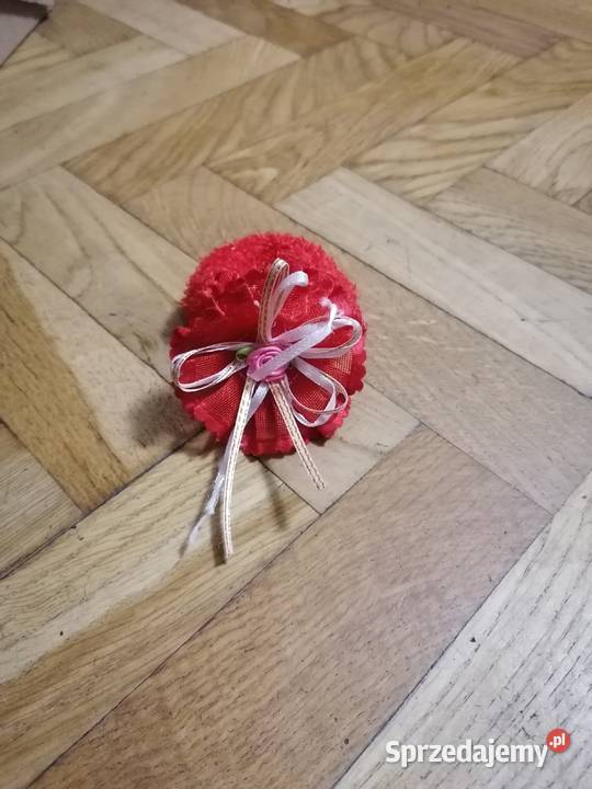 Gumka czerwona z kwiatem pomorskie Gdańsk sprzedam