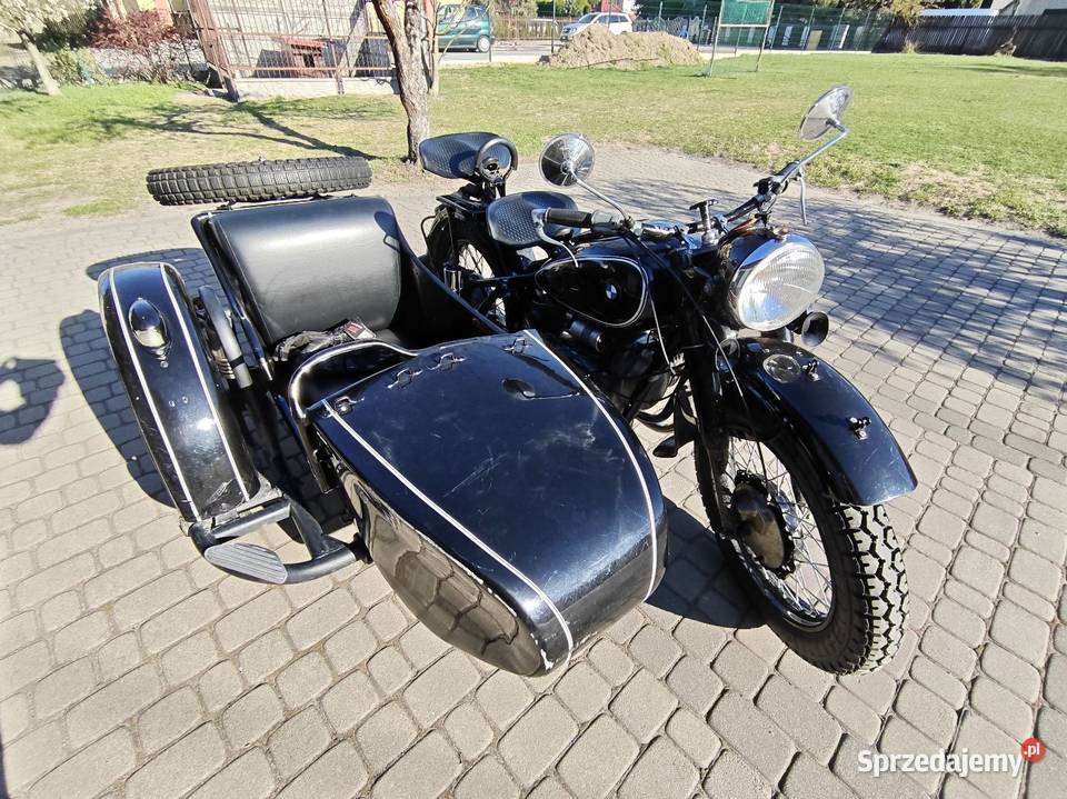 Motocykl M72 z koszem Dniepr K750 Ural Białystok