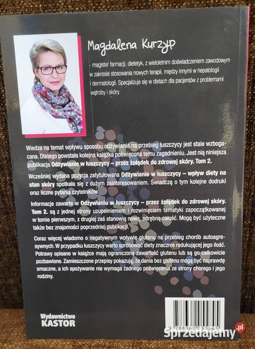 Odżywianie w łuszczycy żołądek do zdrowej skóry kuchnia, potrawy Poradniki, albumy i reportaże Wrocław