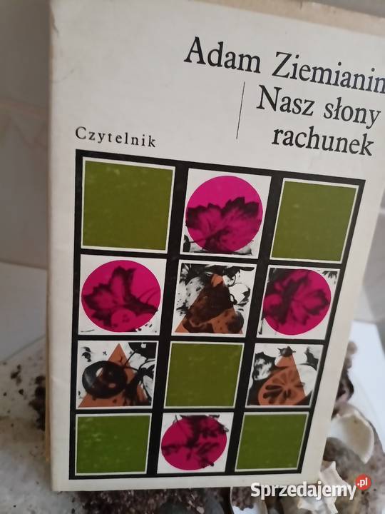 Nasz słony rachunek Ziemianin książki autografy