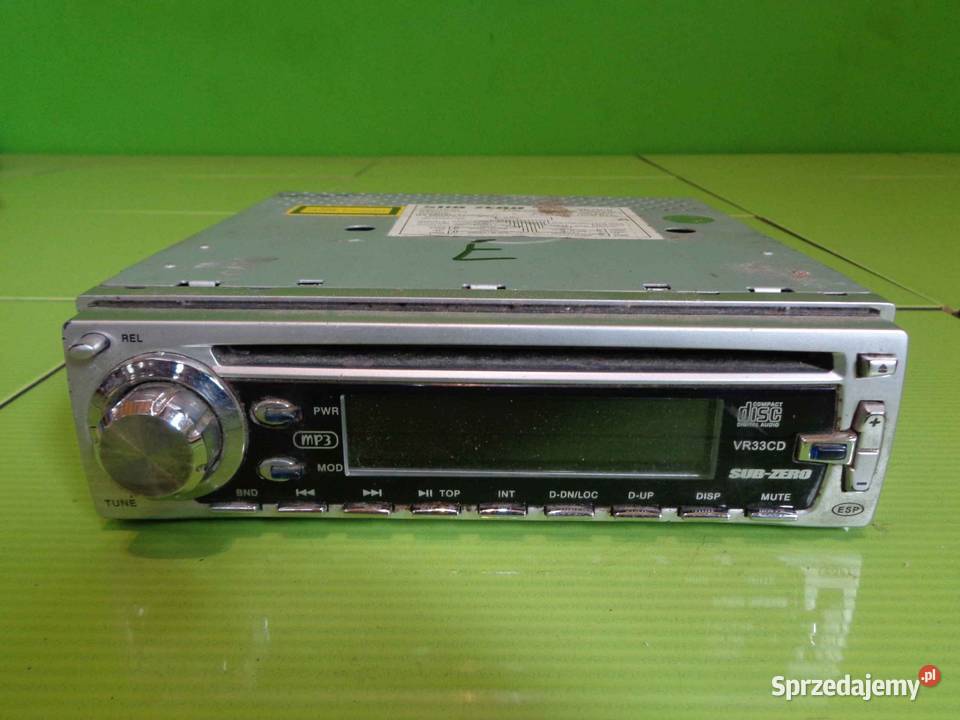 RADIO CD SUBZERO VR33CD Suków