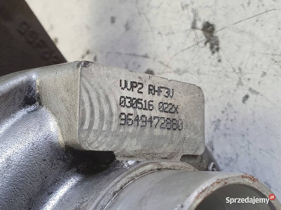 TURBOSPRĘŻARKA Citroen C3 14 HDI turbo Rudka