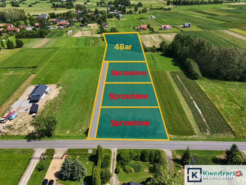 sprzedaży gruntu 2600 metrów Bzianka 55m Sprzedaż
