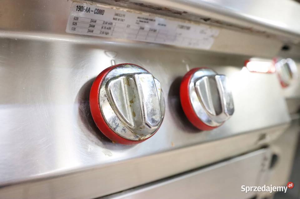 Kuchnia gaz 4 palniki Angelo 190FAACOMO 34 kW Góra