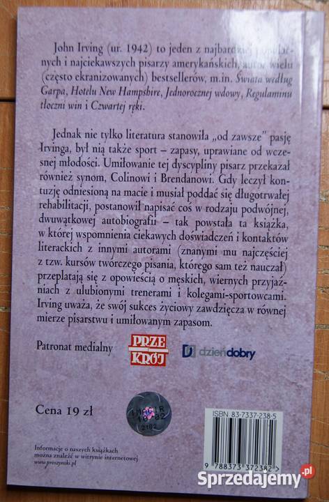 John Irving Wymyślona dziewczyna Proza i poezja Parczew