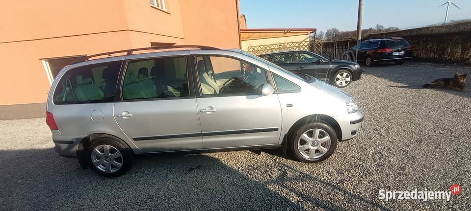 VW Sharan Super stan z małym przebiegiem autoalarm Paczków