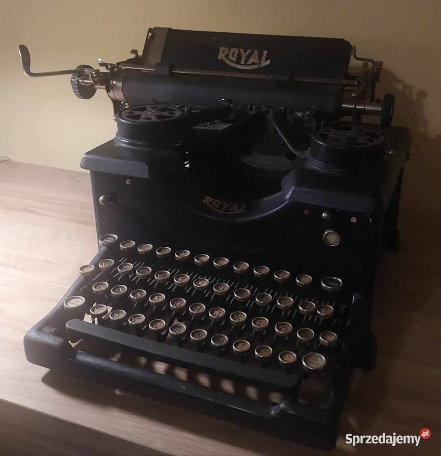Królewska Maszyna do pisania 1931 ROYAL Pozostałe Lublin