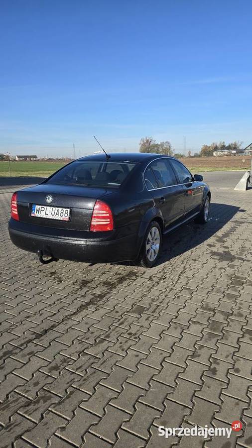 Skoda Superb 18 Turbo 150 Benzyna LPG 2004 r elektryczne lusterka