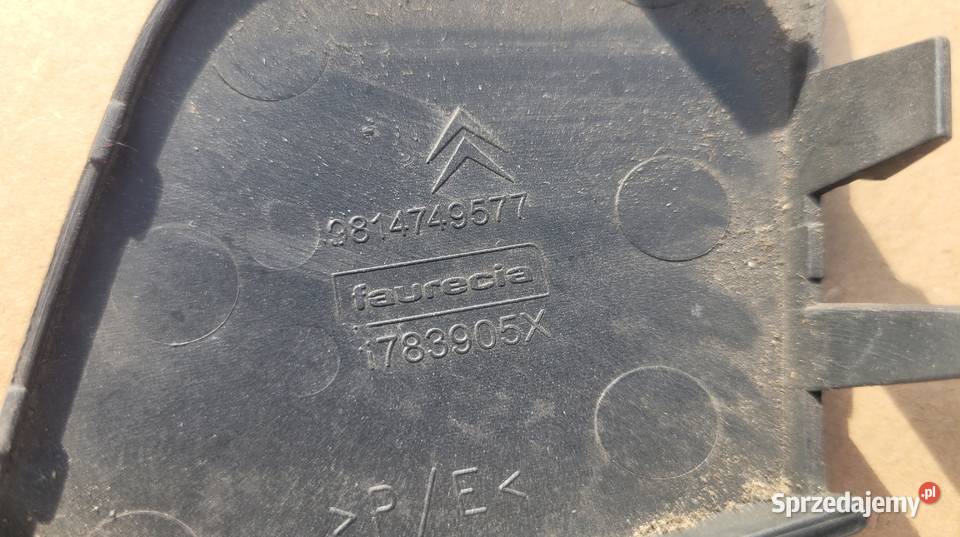 PEUGEOT 2008 ZAŚLEPKA HAKA ZDERZAKA PRZÓD Ruda Śląska