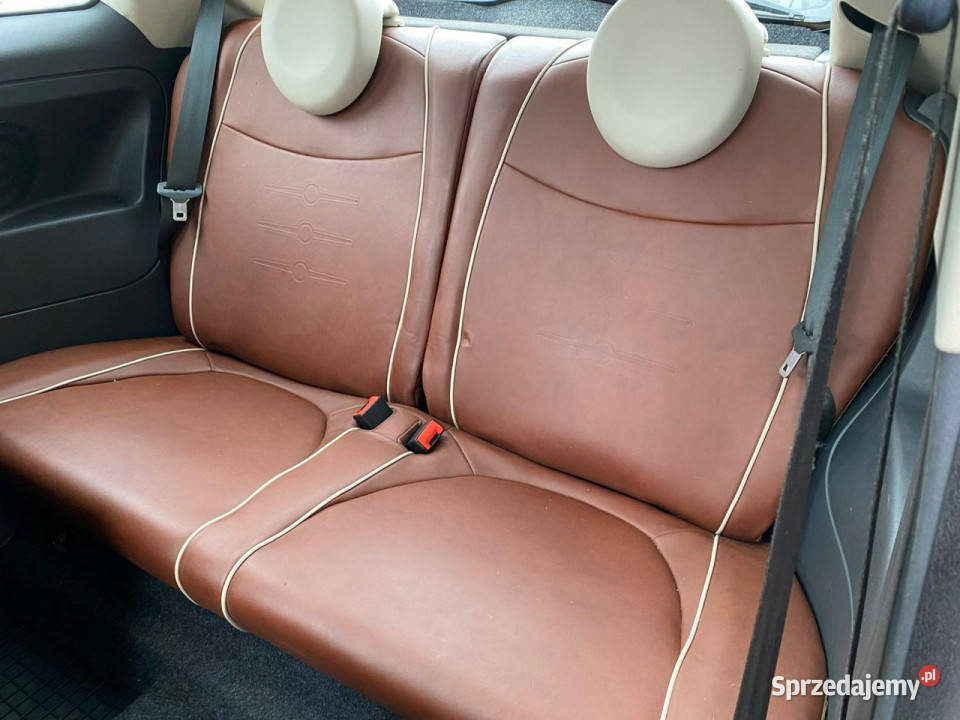 Fiat 500 klima AUTOMAT skóra el szyby lusterka czujnik parkowania Żory