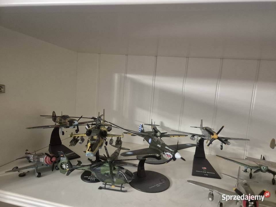 Samoloty i smigloece 172 die cast gotowe Łódź