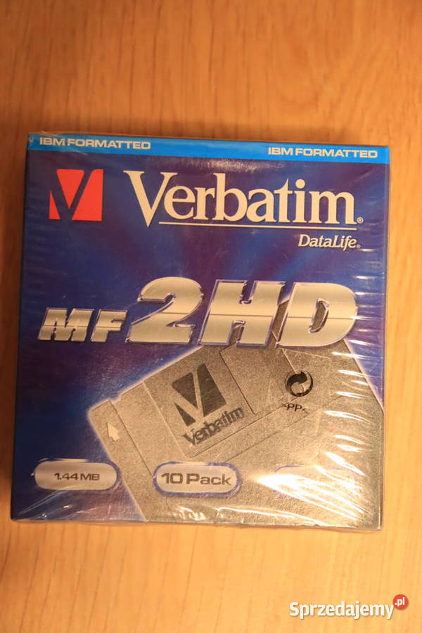 Dyskietki Verbatim MF2HD 325 cala 144 MB Warszawa