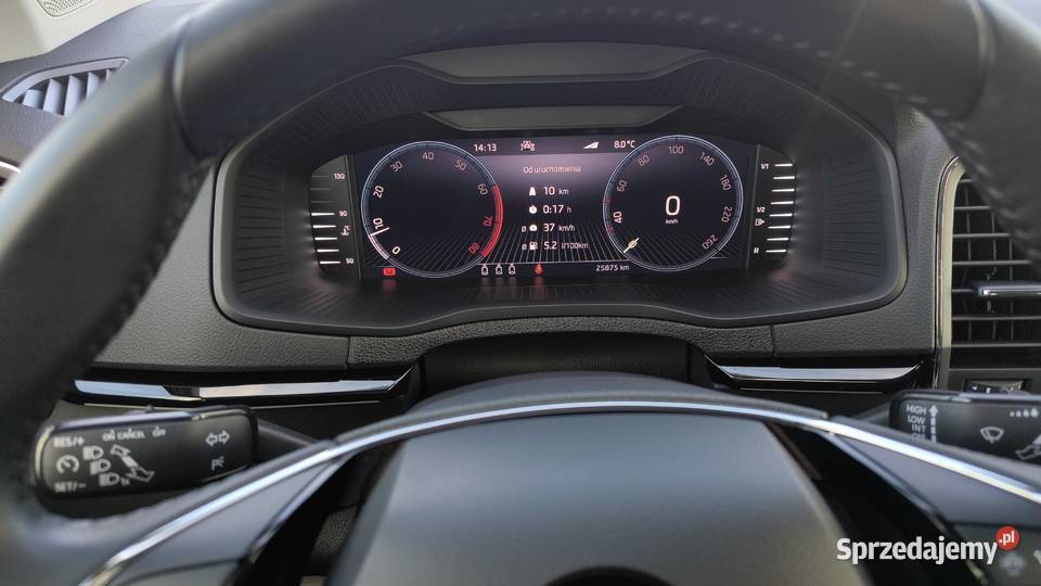 SKODA KAROQ 15 TSI Style 2023 salon przebieg 27 gniazdo USB Dukla
