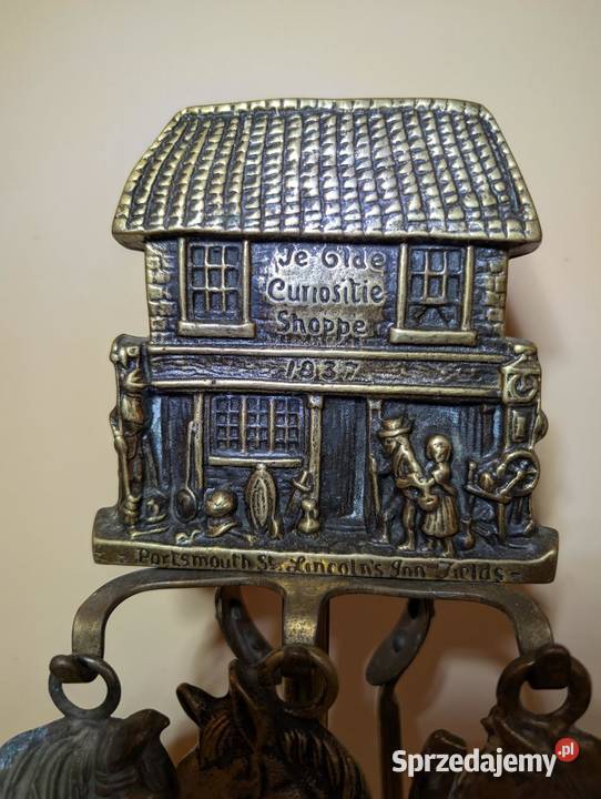 Zestaw kominkowy wykonany z mosiądzu wielkopolskie Piła