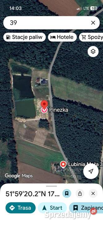 Sprzedam działke z wydanymi warunkami zabudowy Jarocin sprzedam