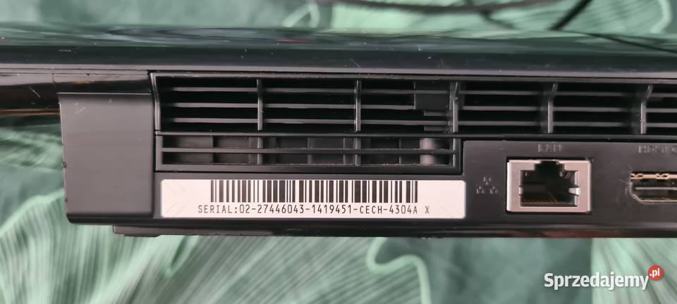 PlayStation 3 Super Slim pad kable bez dysku Przemyśl