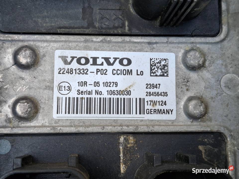 VOLVO FH4 STEROWNIK ŚWIATEŁ CCIOM MODUŁ KASETA ciężarowe Bieleń