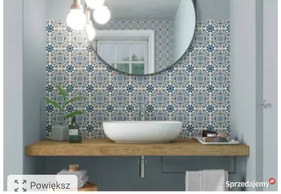 Płytki Gres szkliwiony Musa blue 3315 x 3315 Katowice sprzedam